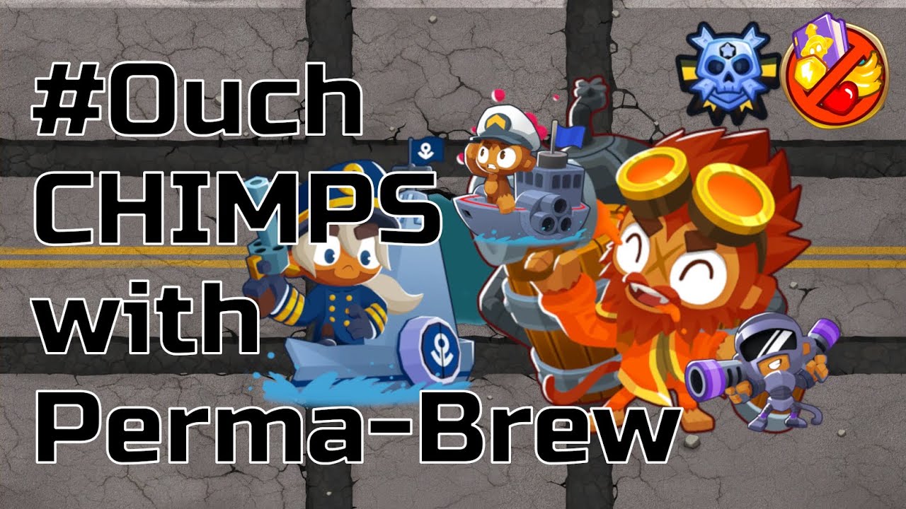 BTD6 #Ouch CHIMPS Black Border Guide