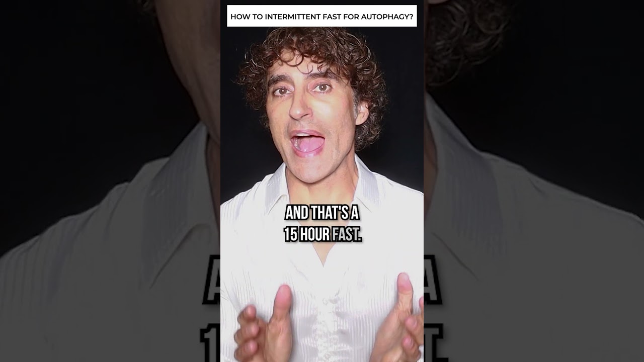EXACTLY HOW I INTERMITTENT FAST FOR AUTOPHAGY