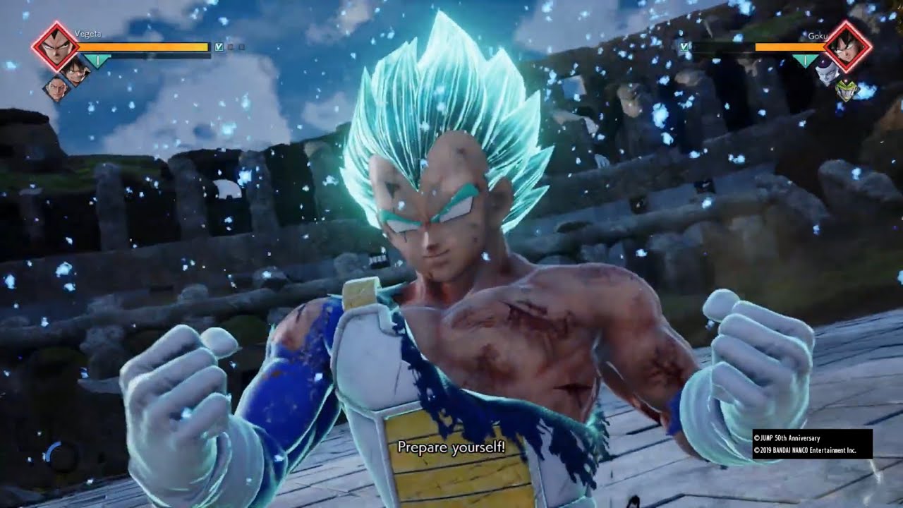 Jump Force Vegeta Vs Dragon Ball Characters