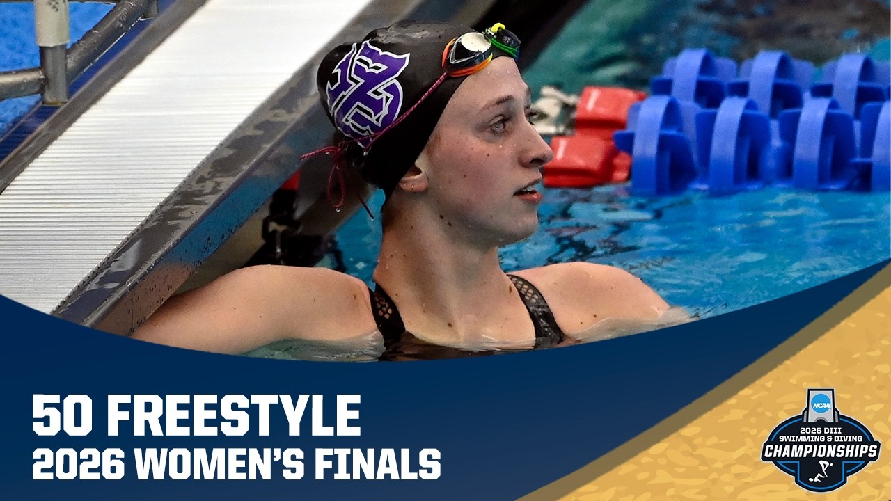 Women's 50 Freestyle | 2026 NCAA Division III Swimming & Diving Championships