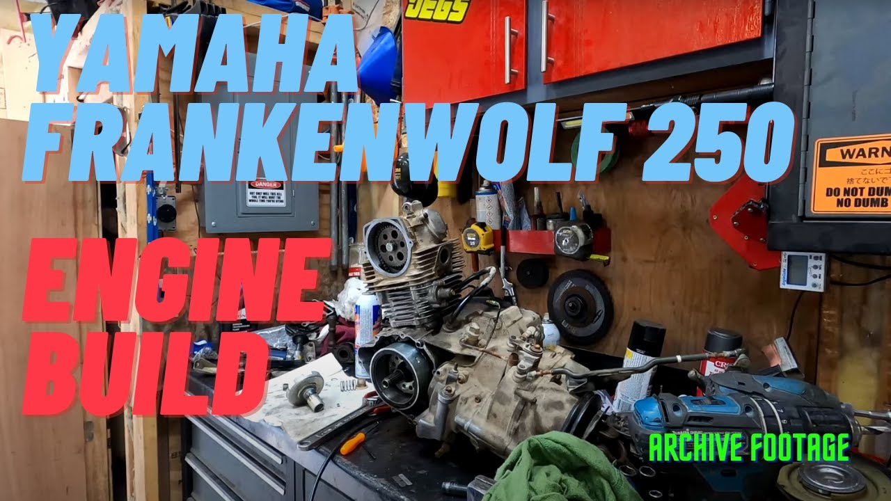Building a Yamaha Timberwolf 250 Engine!
