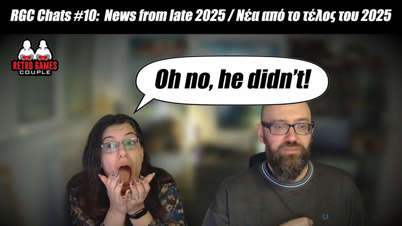 RGC Chats 10: News from Late 2025 / Νέα από το τέλος του 2025 (EN)