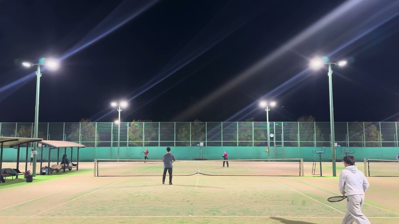 2026年2月11日 ダブルス練習1