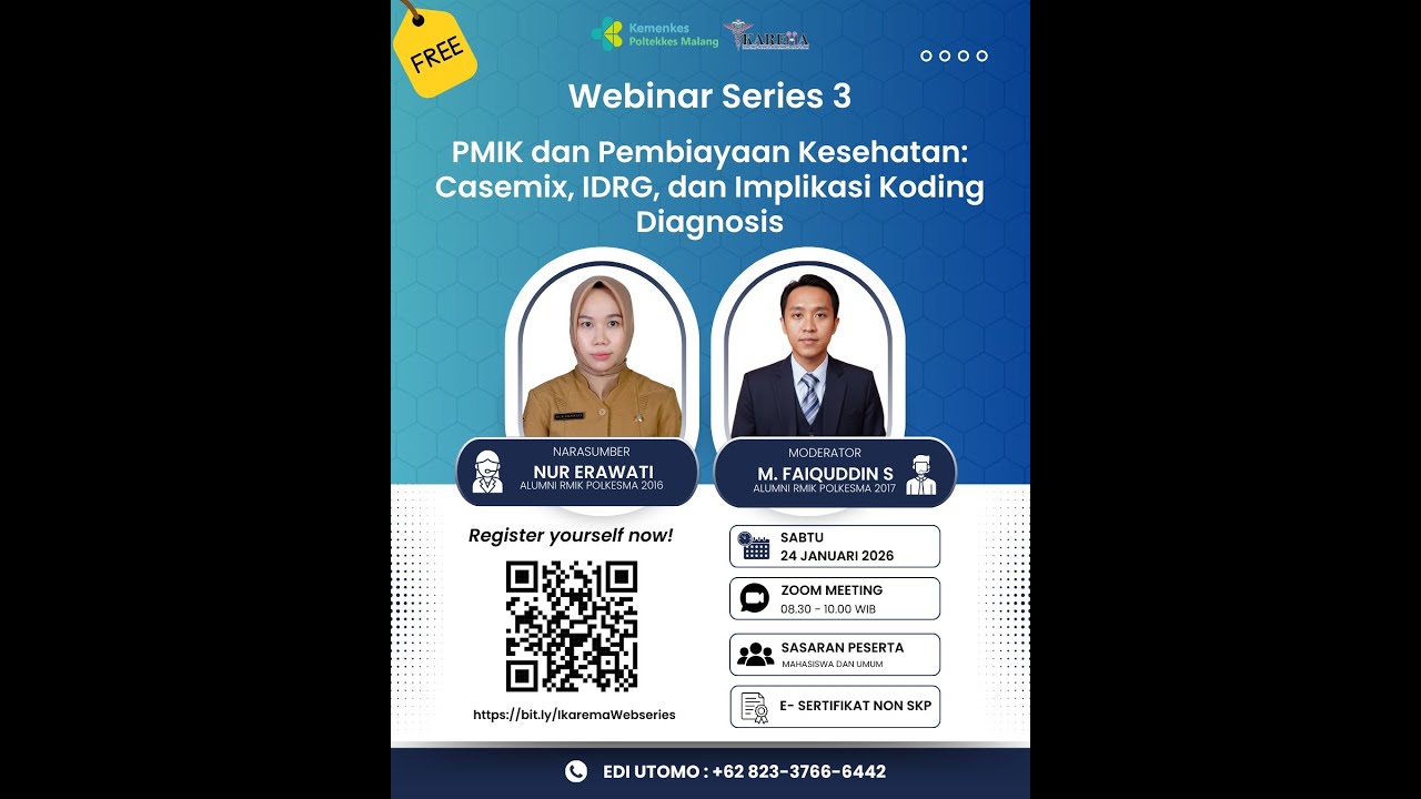 [Part 2] | Diskusi | PMIK dan Pembiayaan Kesehatan : Casemix, IDRG, dan Implikasi Koding Diagnosis