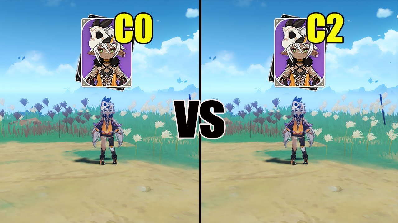 Iansan C0 vs C2 - How Big The Difference?? // Genshin impact