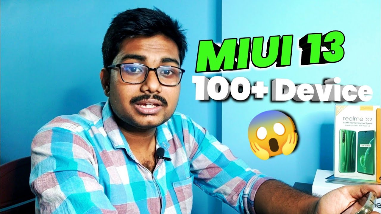 MIUI 13 Eligible Device List-- This is too much device😳
