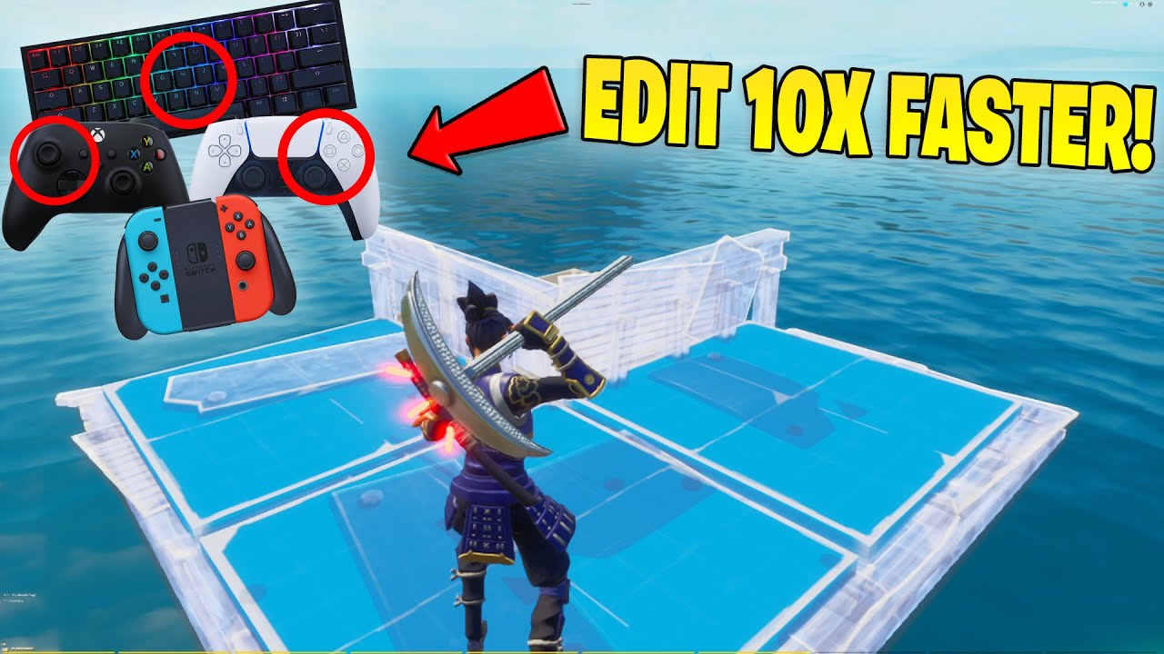 The *OVERPOWERED* Setting To Edit 10X FASTER on  Fortnite! (Tutorial + Tips and Tricks)