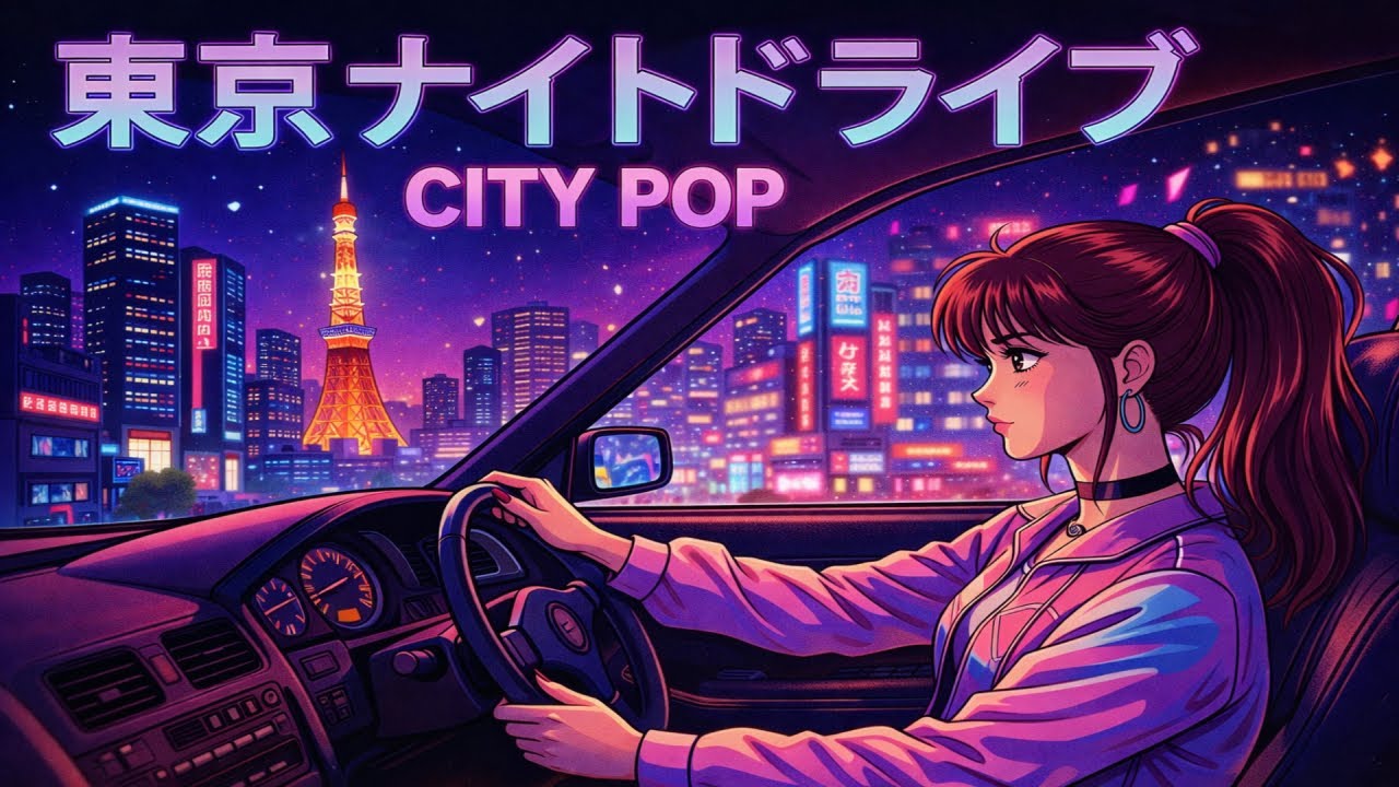 Tokyo Night Drive 夜のドライブ | City Pop 80s