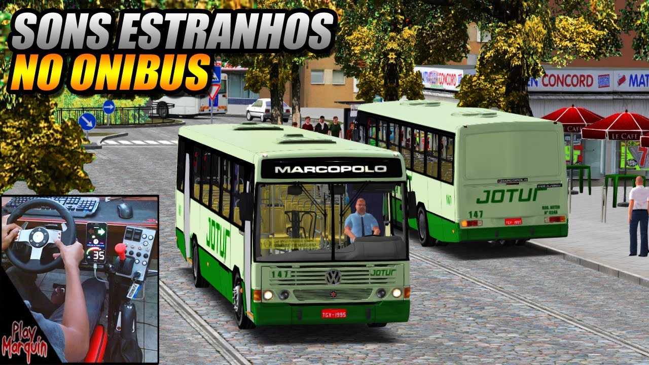 ONIBUS COM BARULHOS ESTRANHO NA LINHA !!! OMSI 2 - G27