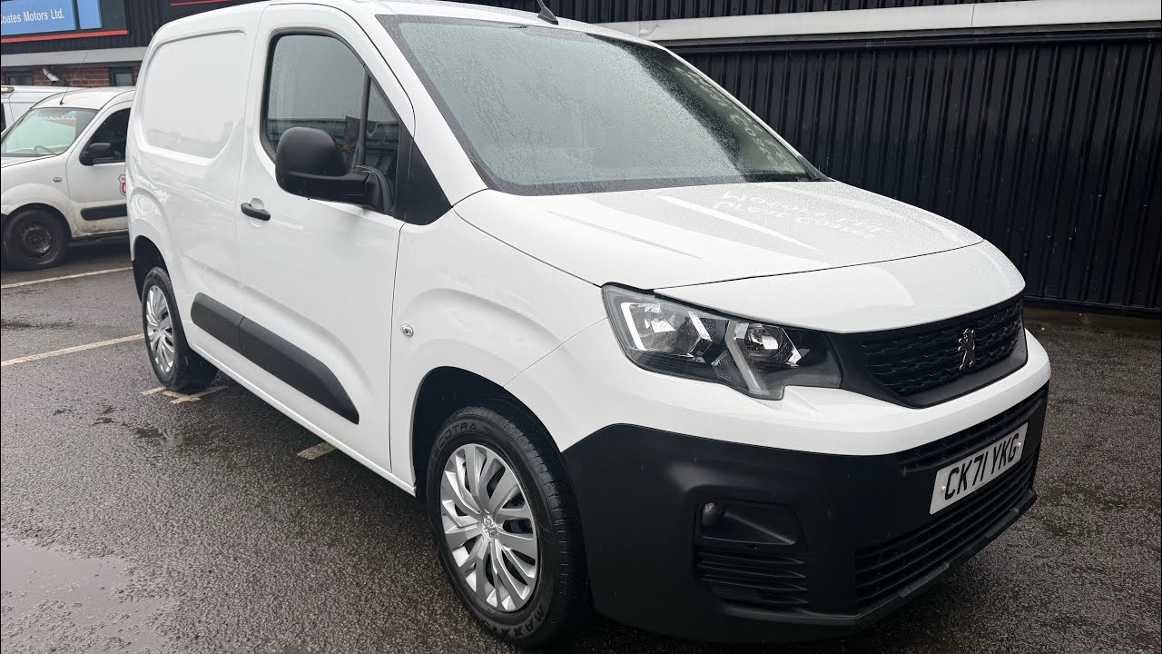 Peugeot partner 1.5 BlueHDi 100 professional premium standard panel van 5fr diesel manual
