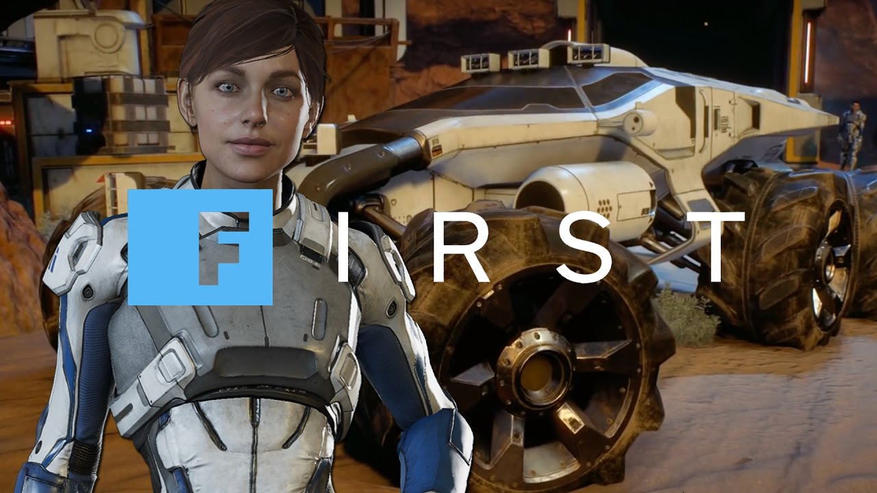 Mass Effect Andromeda: Driving and Upgrading The Nomad - IGN First