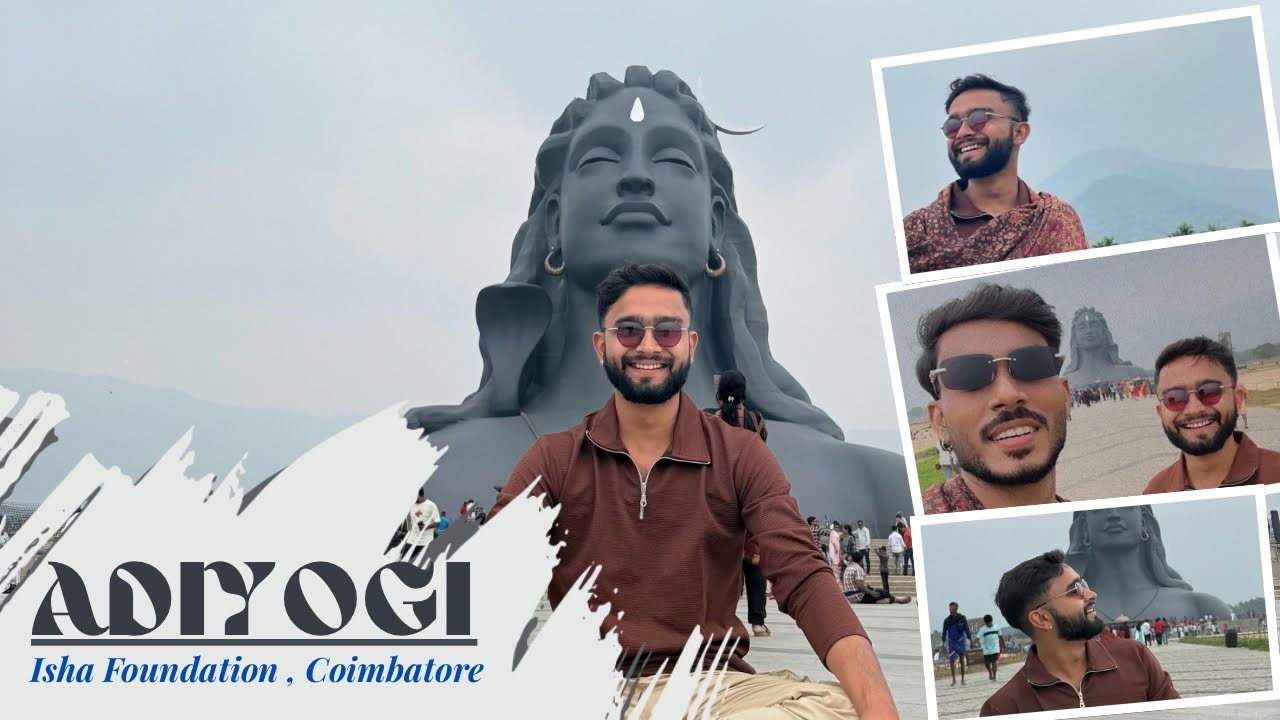 ADIYOGI || isha foundation || coimbatore || full vlog with laser show || 2026 first trip ||