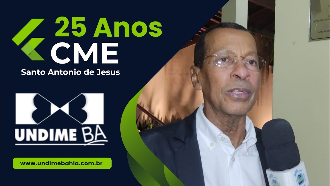 Prefeito Genival Diolino prestigia a celebra&ccedil;&atilde;o dos 25 Anos do CME de Santo Ant&ocirc;nio de Jesus