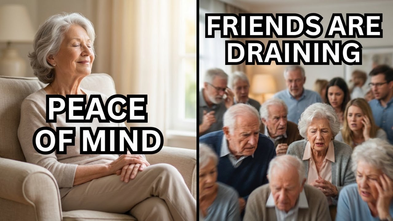 Why Seniors Should Stop Chasing Friendships and Focus on Peace of Mind After 70!