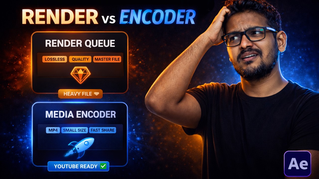 After Effects Export Mistakes You Must Avoid (Render Queue vs Media Encoder)