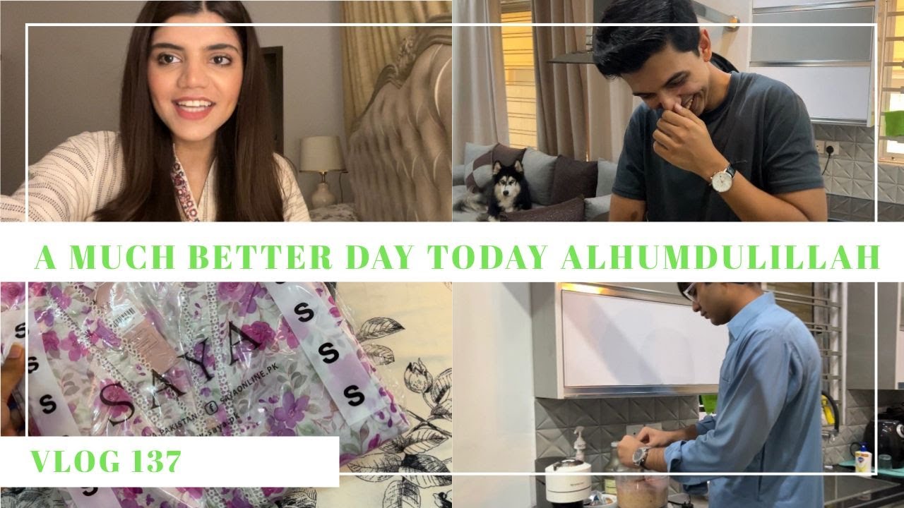 BURGERS, BHINDI GOSHT RECIPE, A GIFT AND SO MUCH MORE - Vlog 137