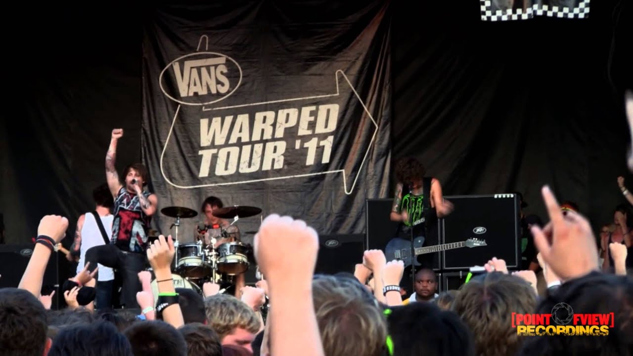 Asking Alexandria - FULL SET! live in HD - Warped Tour 2011 - Charlotte, NC