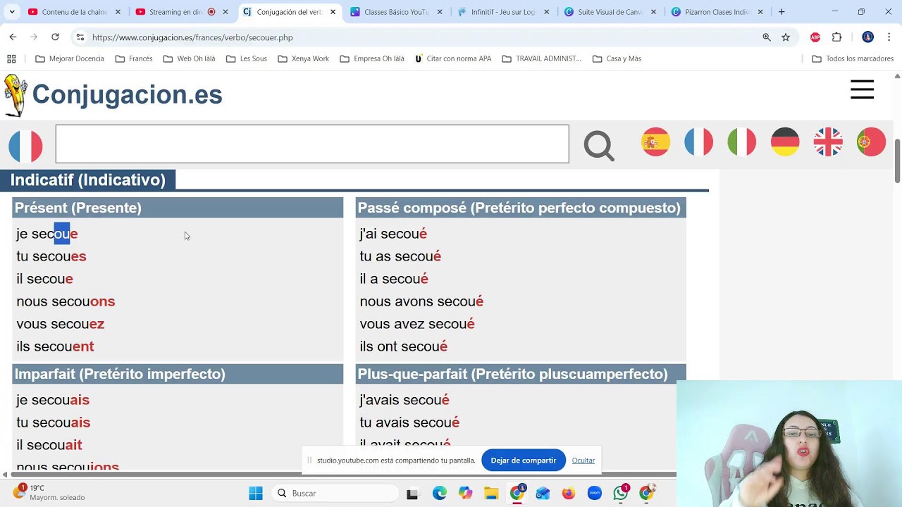 Classe 24 Francés Básico  Les Verbes con Oh làlà Hispanos
