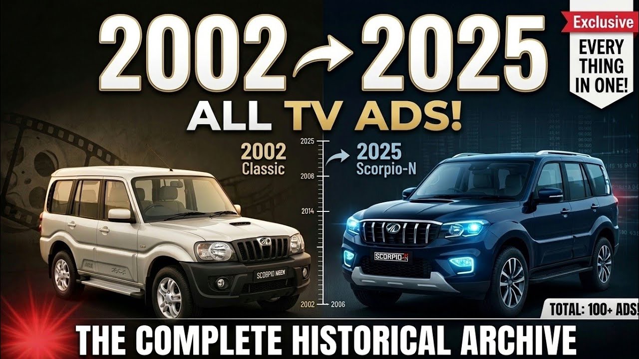 Mahindra Scorpio All TV Ads 2002-2022 @fuelsaved