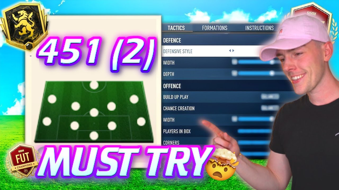BEST 451 (2) CUSTOM TACTICS (POST PATCH) FIFA 23 ULTIMATE TEAM