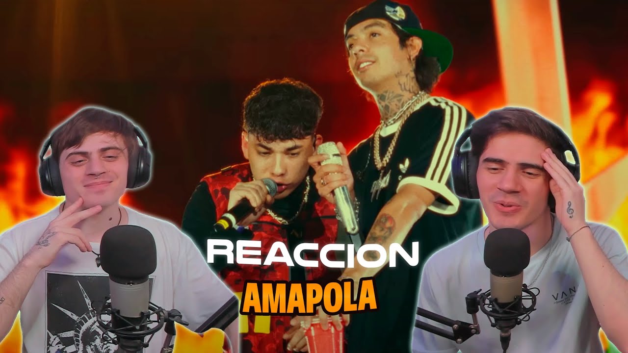 [REACCION] Natanael Cano x Nueva H - Amapola [Official Video]