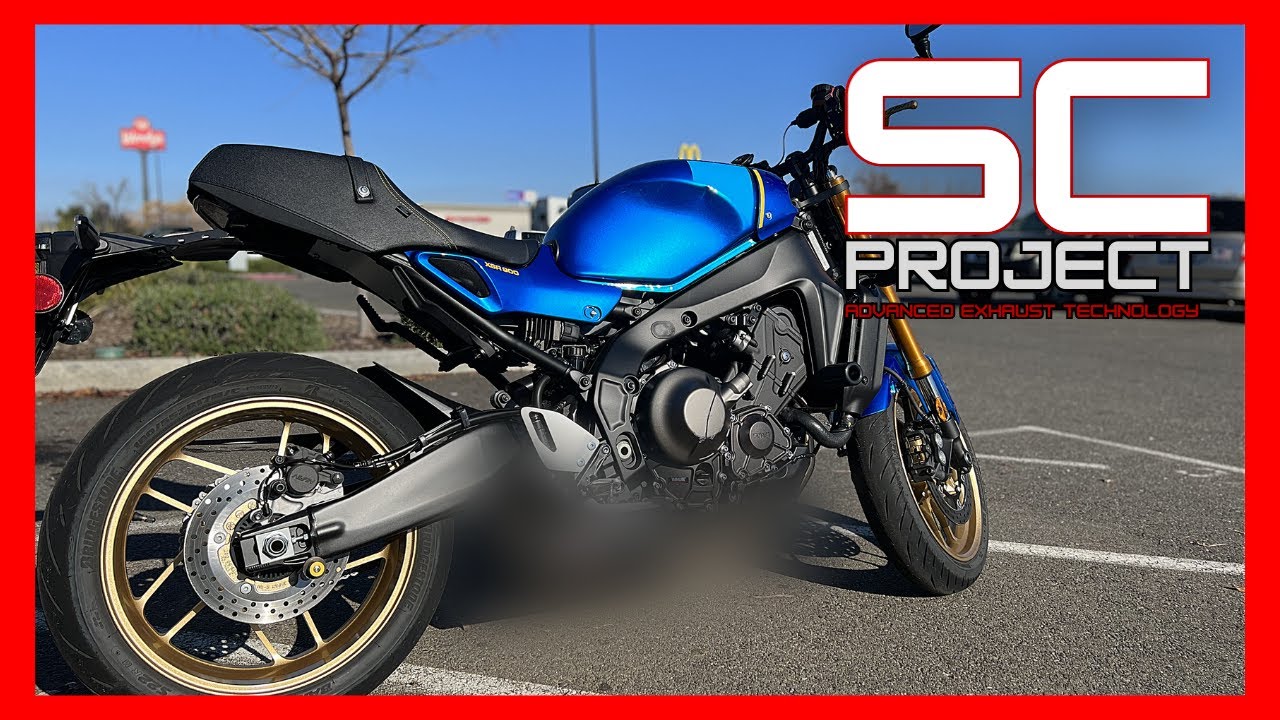 Is sc project exhaust TOO LOUD!? - 2023 Yamaha XSR900