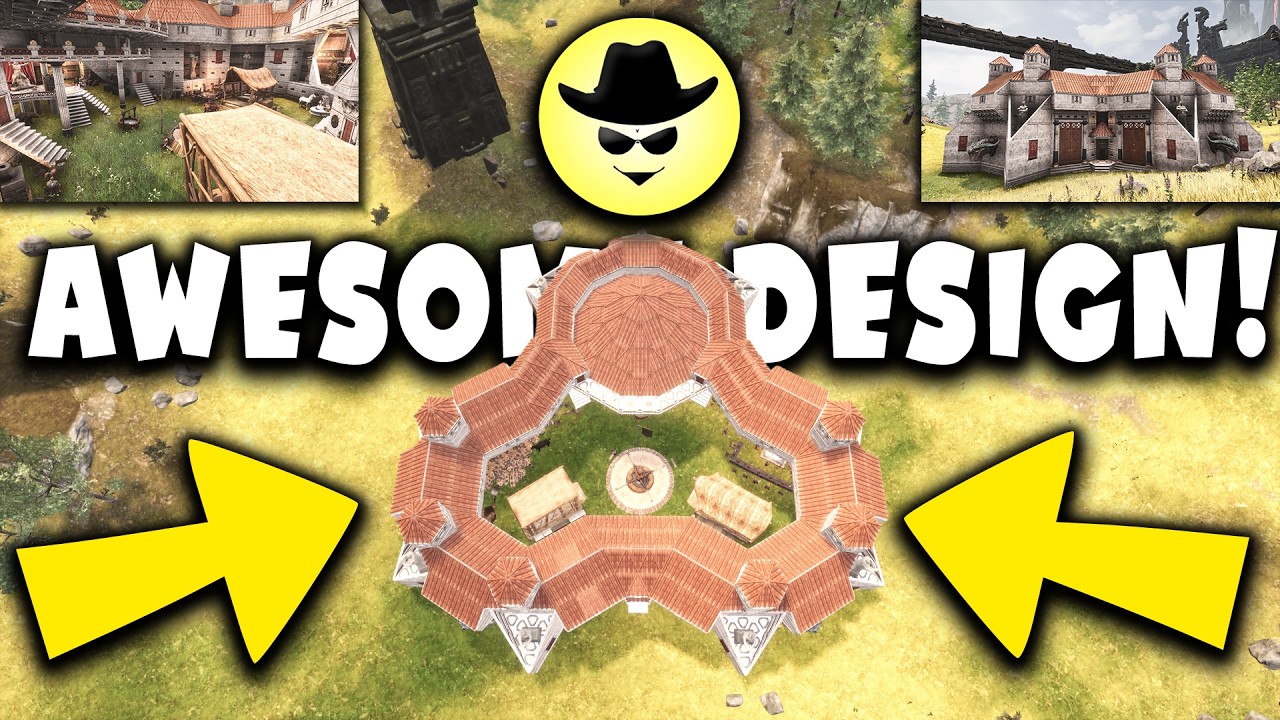 Awesome Design! | Garden of One's Own, Useful but DIFFICULT to Make! | Conan Exiles