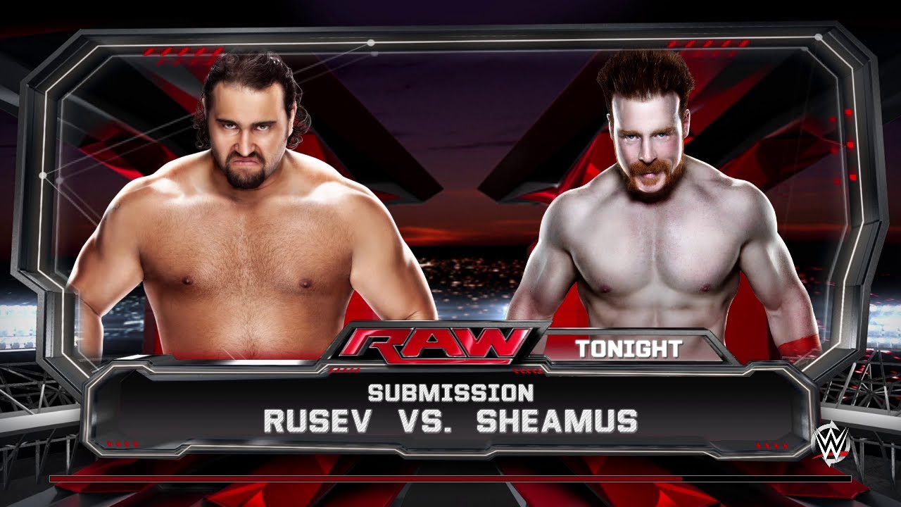 WWE 2K15 - Rusev VS Sheamus [SUBMISSION MATCH] #wwe