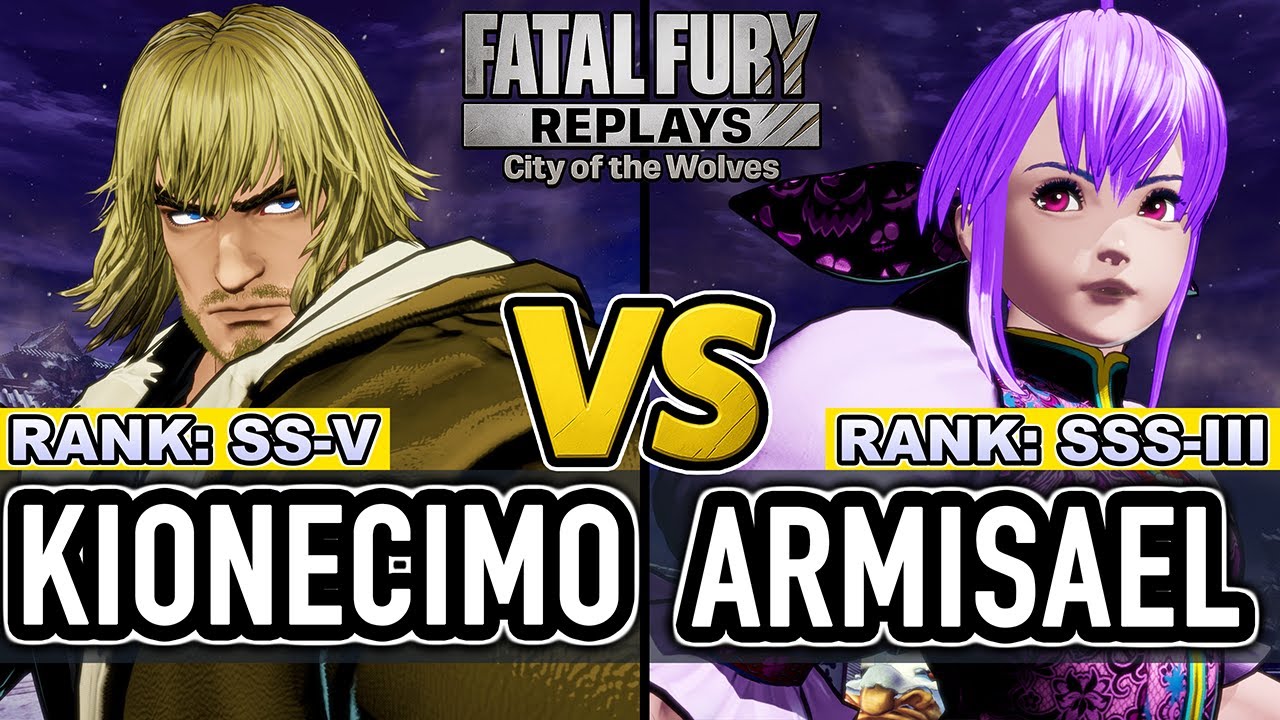 FF COTW ▰ KIONECIMO (Ken) vs ARMISAEL (Hotaru) ▰ Fatal Fury CotW High Level Gameplay