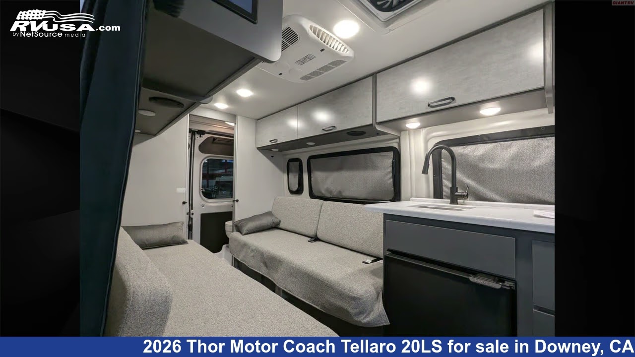 Unbelievable 2026 Thor Motor Coach Tellaro Class B RV For Sale in Downey, CA | RVUSA.com