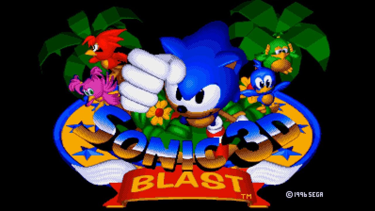 Sonic 3D Blast. SEGA Genesis. No Damage Walkthrough (True Ending)