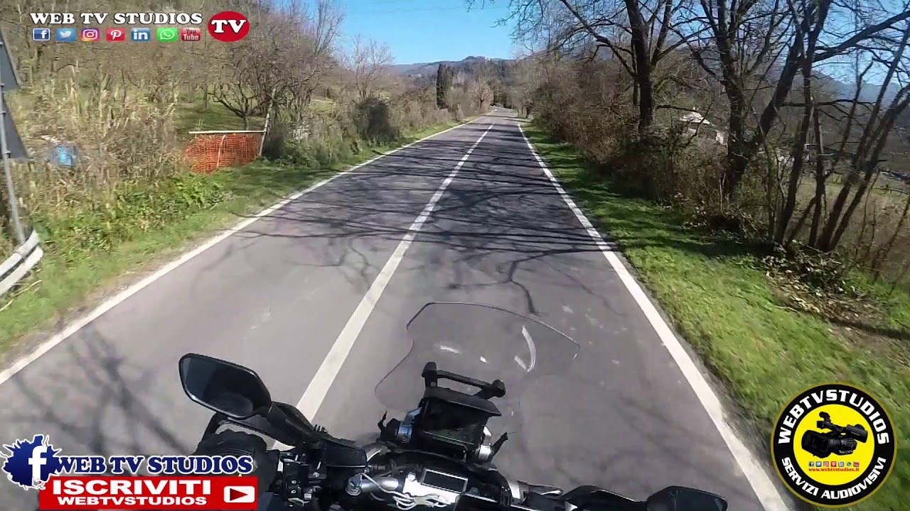 Un Viaggio in Sabina sulla  ss313  x-adv 750 Honda #webtvstudios #gopro