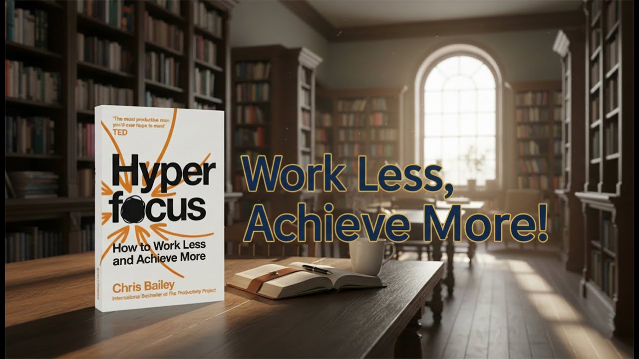 Hyperfocus How to Work Less to Achieve More by Chris Bailey