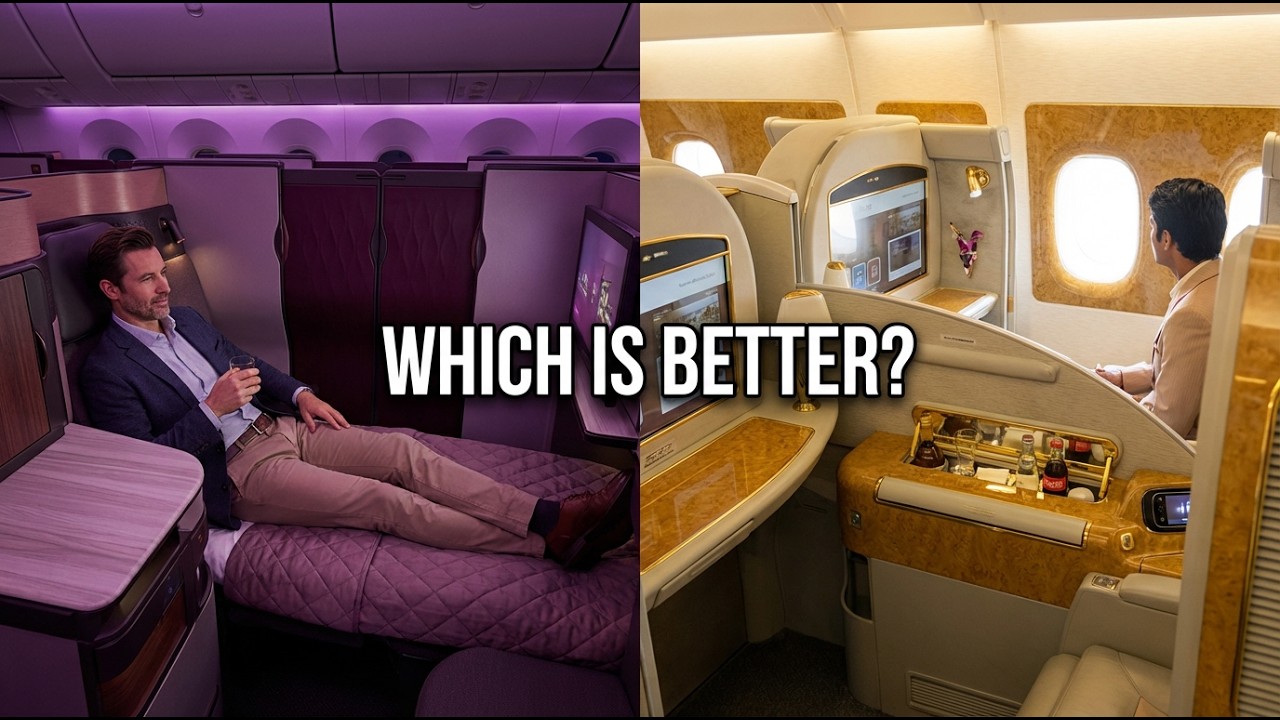 Qatar Qsuite vs Emirates: Privacy Door or A380 Bar? (2026 Showdown)