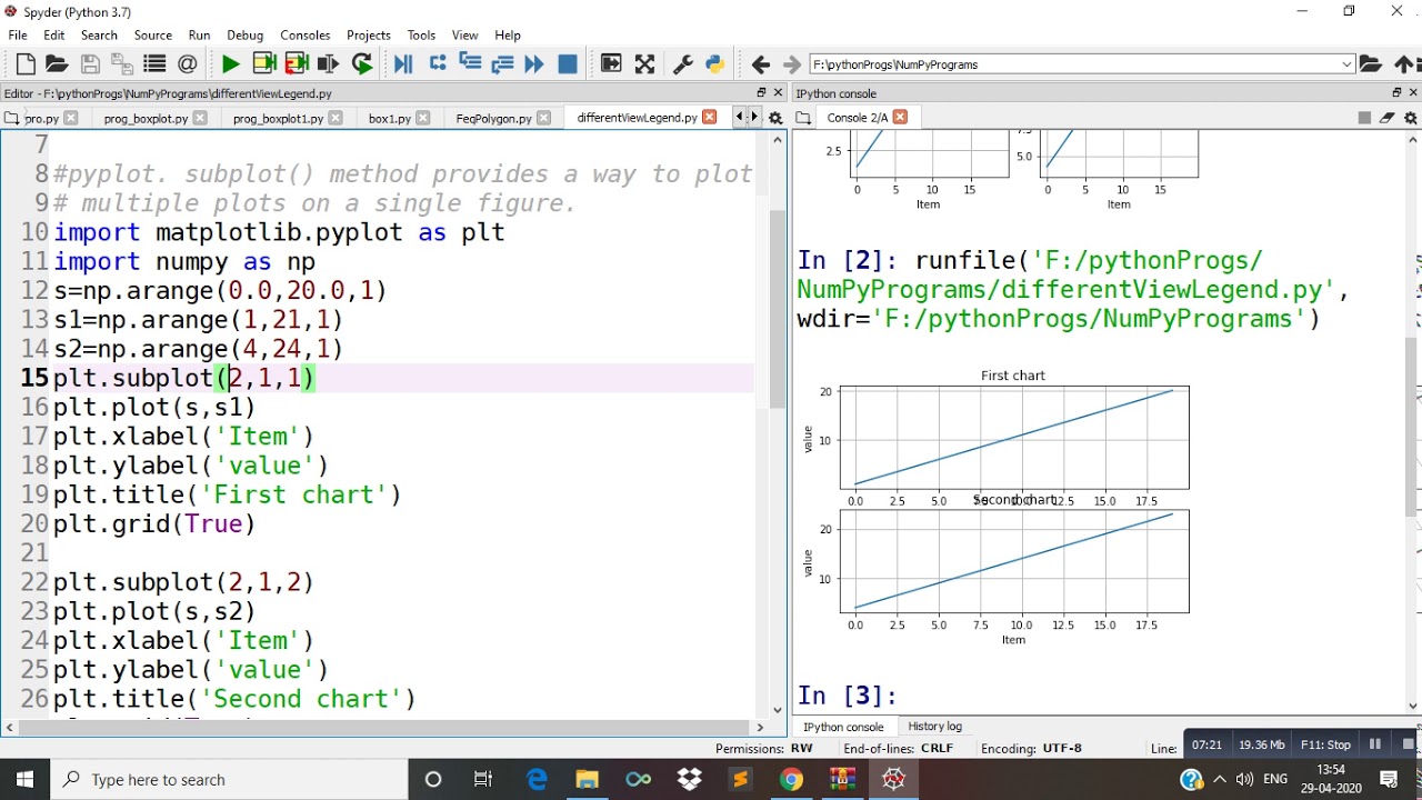 Multiple Plots In Same Fig