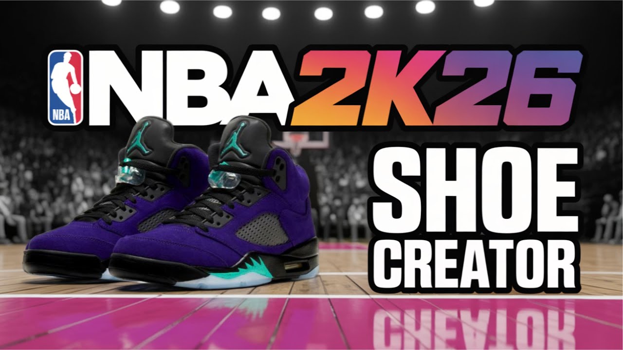 How to Make the Jordan 5 "Alternate Grape" in NBA 2k26