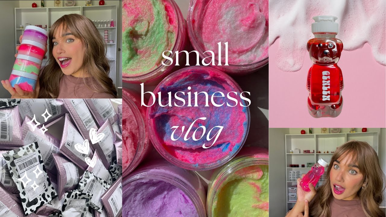 A day in a life of a small business owner (launch day, packing orders + crying)