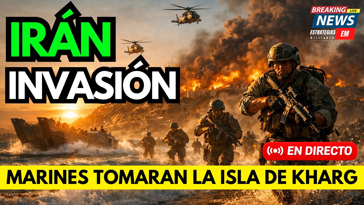 🚨 NOTICIAS IRÁN TRUMP DA LUZ VERDE A LA INVASIÓN DE LA ISLA DE KARGH