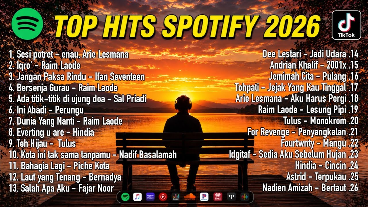 TOP HITS SPOTIFY 2026 😭 🎧 Lagu Galau Indonesia Paling Menyentuh Hati!