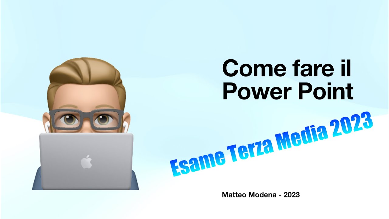 Power Point per l’esame di Terza Media: consigli pratici