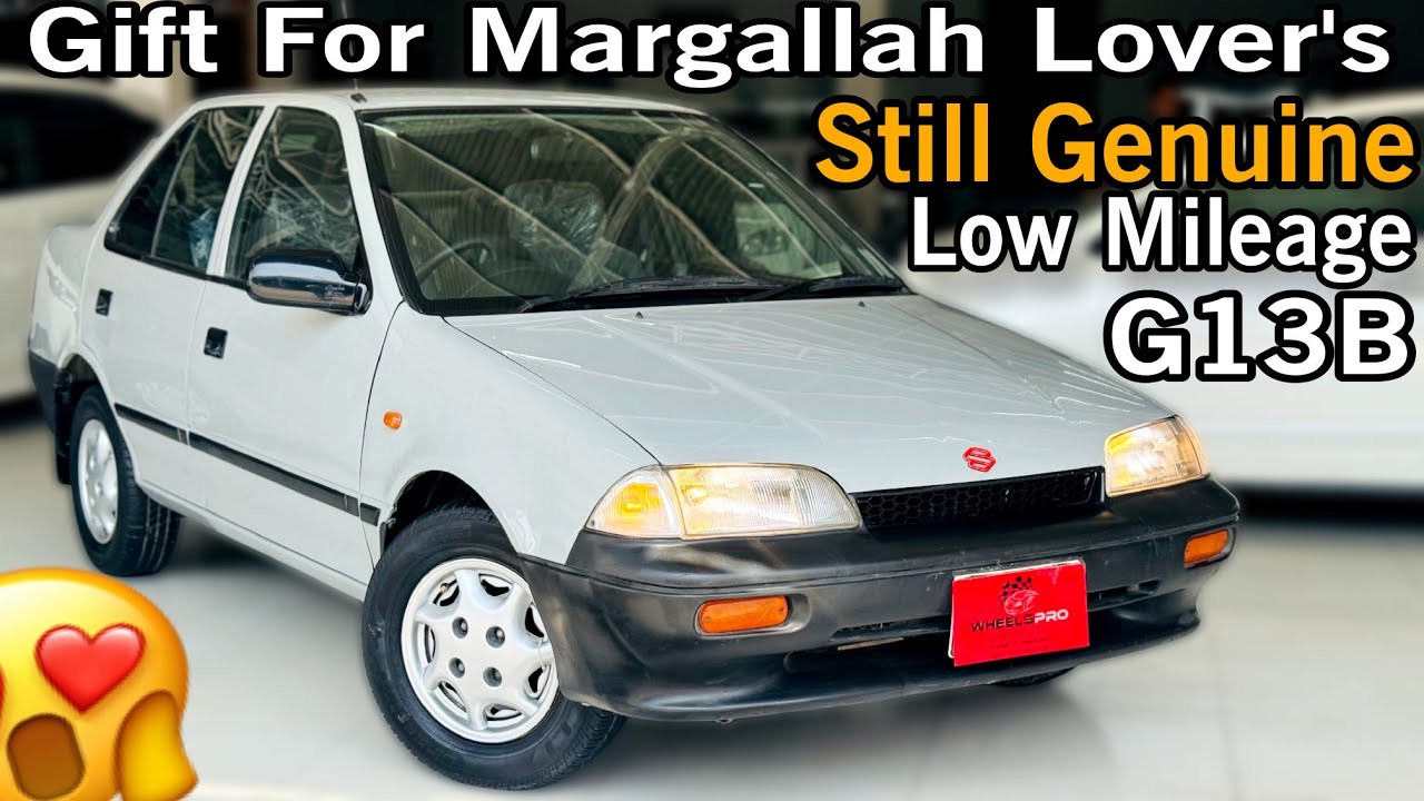 Suzuki Margalla Plus GL 1997 | 1.3L G13B Manual | Unforgettable Sedan | Still a Choice | Carshunt