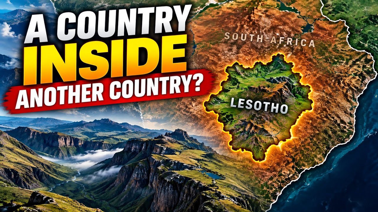 The Country Completely Surrounded by Another Country | Lesotho 🇱🇸