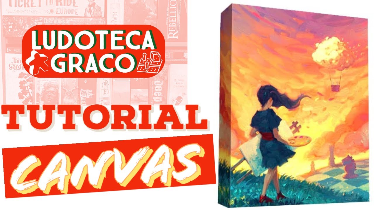 Como Jugar a Canvas el juego de mesa #tutorial