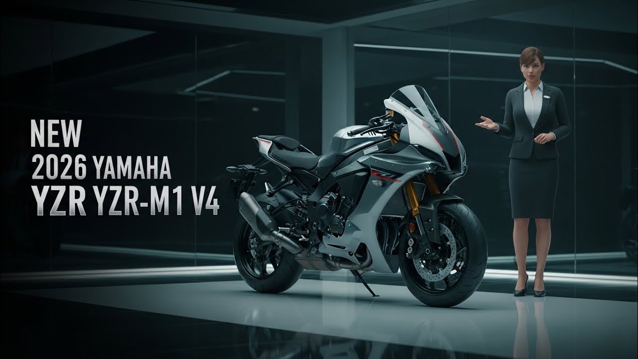 New 2026 Yamaha YZR-M1 V4 Revealed | Ultimate MotoGP V4 Power, Speed & Technology