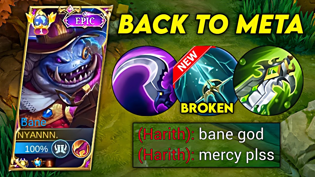 NEW UPDATE‼️BANE NEW BEST BUILD 2024!! | TRUE DAMAGE 9999!😱 (Broken Damage)