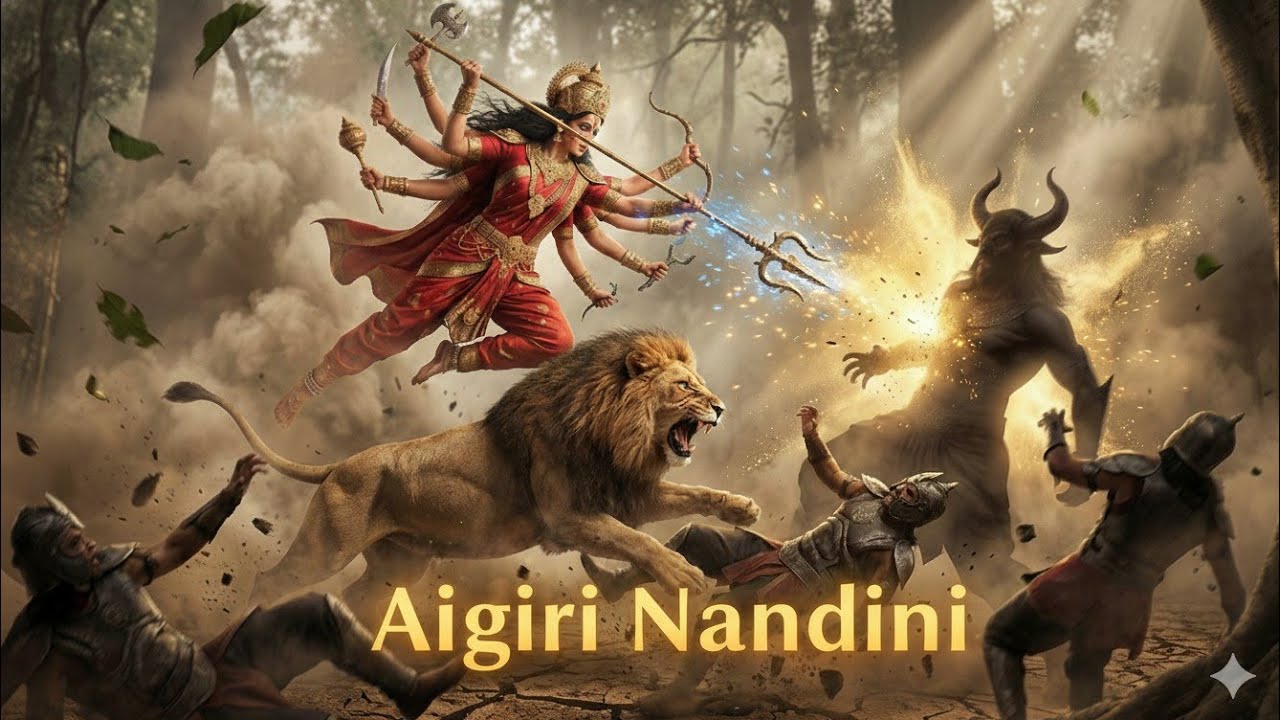 Aigiri Nandini Full Song 2026 | Mahishasura Mardini Stotram | Durga Mata Bhakti Song