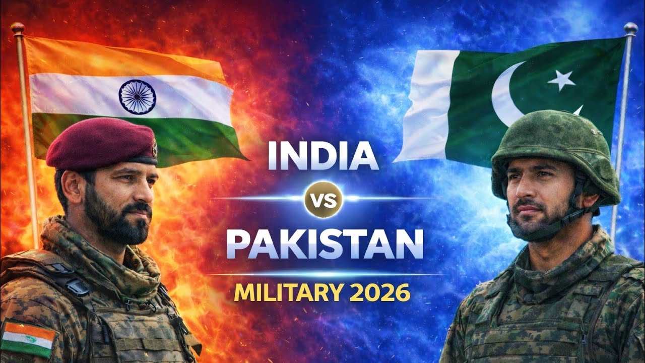 India vs Pakistan Military Power 2026 🇮🇳🇵🇰 | Army, Navy, Air Force Comparison | Who is Strongest?