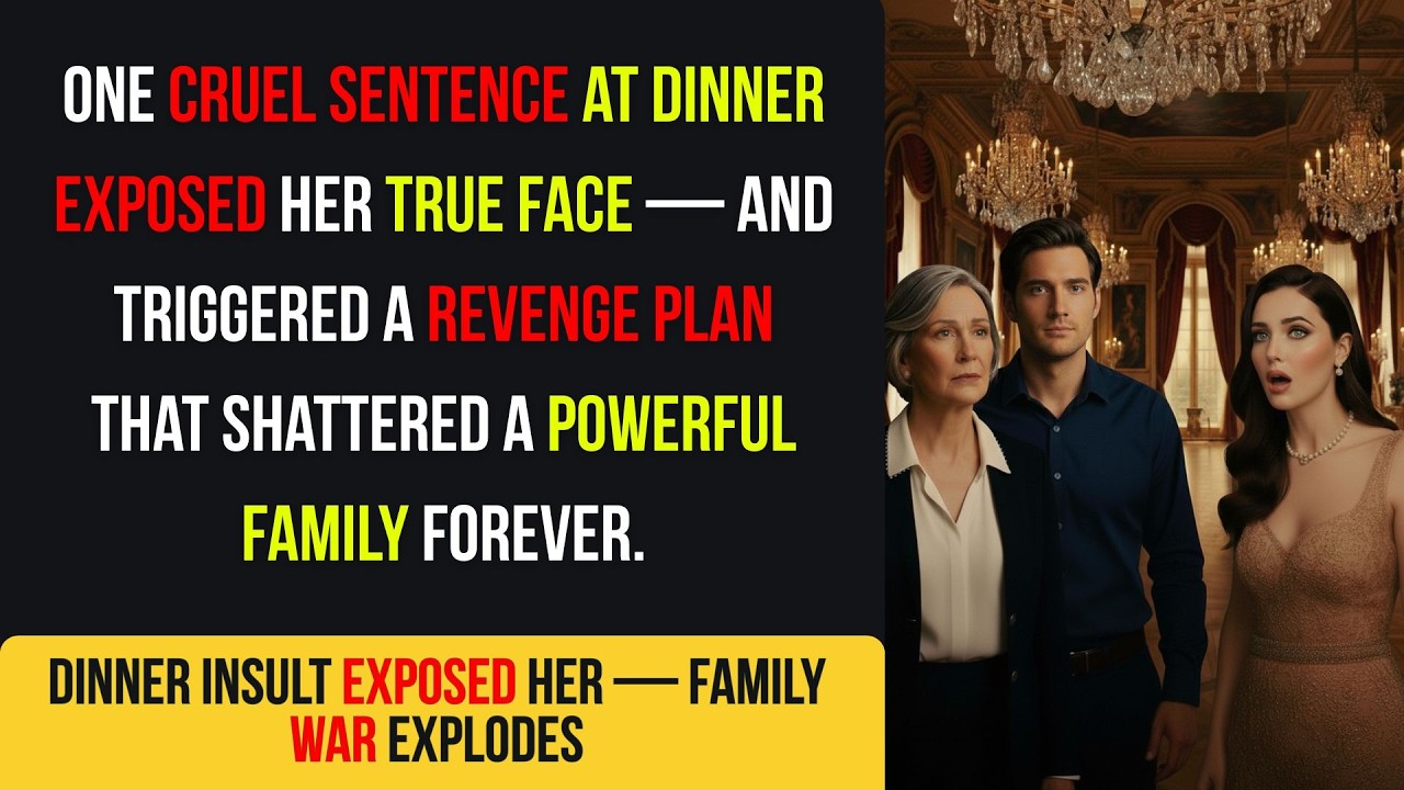 What Did She Say About My Mom?! Family Dinner Chaos | True Revenge Story