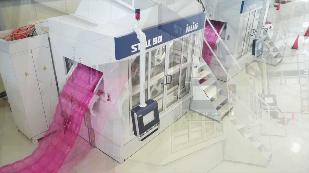 ILLIG IC-RDK80 Thermoformer + 2 STAL 90 Trim Presses