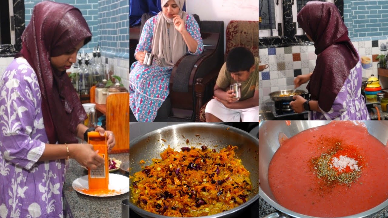 அதிகாலை 5 மணி முதல்!!!Day in My Life|Carrot oil|Healthy Lunch Box|Aloo vegetable Chappathi/diml vlog